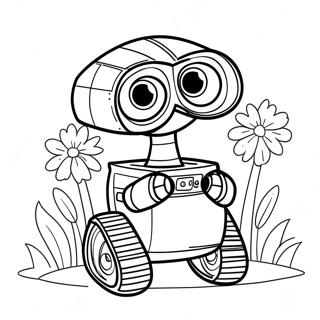 Wall E Cuki Wall E Viragokkal Színezők
