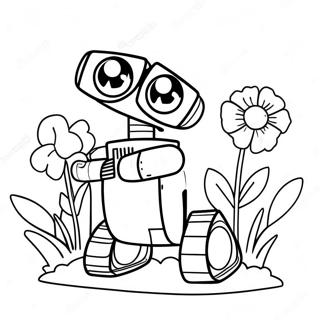 Wall E Cuki Wall E Viragokkal Színezők