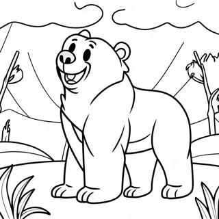 Brother Bear – Brother Bear Magikus Út Színezők