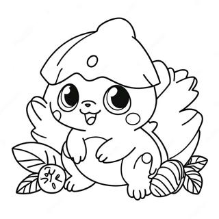 Aranyos Pokemon Halaadas Torokpulykaval Szinezolap 125591-59507