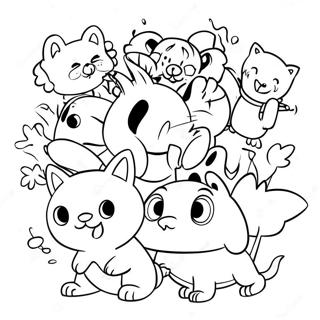 Vicces 90 Es Evek Mesefilm Allatai Szinezolap 125697 59593