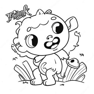 Pentek Este Funkin Szinezolap 125900-59743