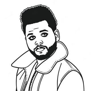 The Weeknd Szinezooldal 126468-60184