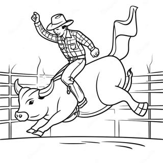 Izgalmas Bika Lovaglo Verseny Szinezolap 126885 60511