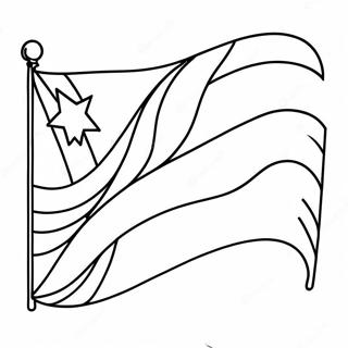 Meresz Kubai Zaszlo Szinezolap 127091 60676