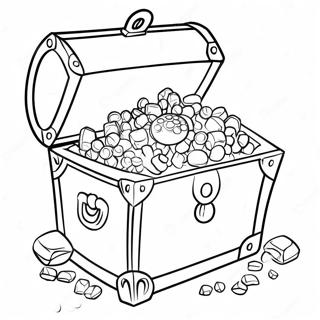 Kincseslada Ekszerekkel Szinezo 127143 60719