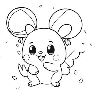 Vicces Baba Pokemon Lufikkal Szinezolap 127297-60833