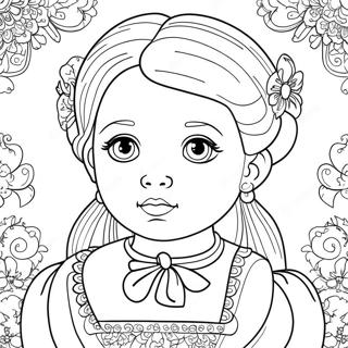 Furcsa Porcelan Baba Szinezooldal 127940-61464