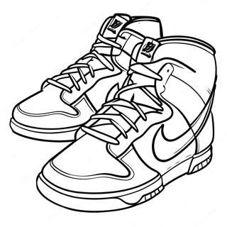 Szines Nike Dunks Cipok Szinezolap 128197-61655