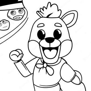 Chica Fnaf Színezők