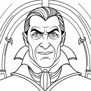 Klasszikus Drakula Kopenyben Szinezolap 129101-62367