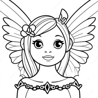 Punk Goth Tunder Szarnyakkal Szinezolap 129331-62548