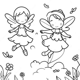 Kedves Tunderek Repulese Szinezolap 129507 62683