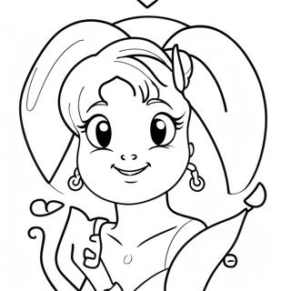 Elegans Hercegno Serenity Szinezo Oldal 129557-62715