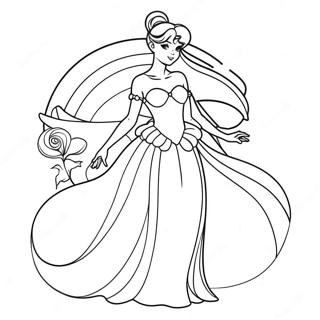 Hercegno Serenity Gyonyoru Ruhaban Szinezo Oldal 129558 62717