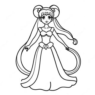 Hercegno Serenity Gyonyoru Ruhaban Szinezo Oldal 129558 62720