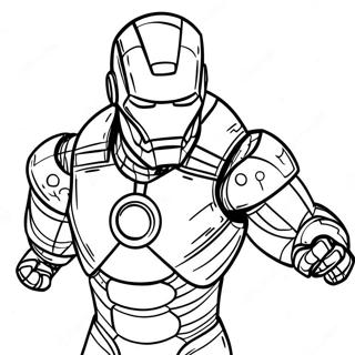 Egyszeru Vasember Szinezolap 129739-62862