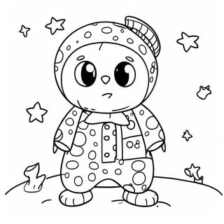 Kedves Hommazo Pizsamaban Szinezooldal 129969-63037