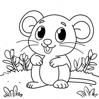 Jatekos Eger Egy Viragoskertben Szinezolap 130507-63458