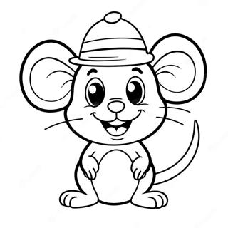 Boldog Eger Kalapban Szinezolap 130508-63461