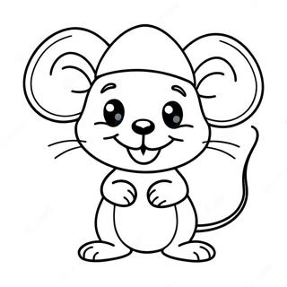 Boldog Eger Kalapban Szinezolap 130508-63463