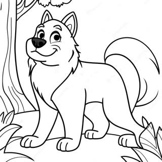 Balto A Kiskutyajaval Szinezo 130561 63505