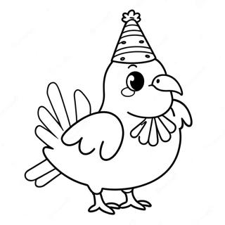 Vicces Galamb Bulis Sapkaban Szinezooldal 130896-63761