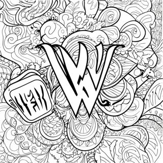 Wwe Logo Szinezo Oldala 130973-63818