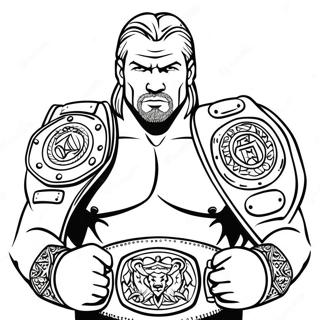 Triple H Ket Ovet Tart Szinezo Oldala 130974-63821