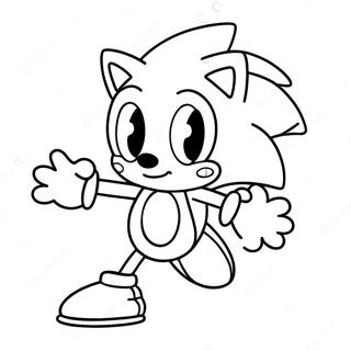 Boldog Krem Sonic Akcioban Szinezo 131384-64134