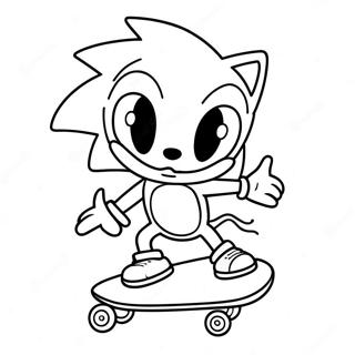 Jatekos Krem Sonic Gordeszkan Szinezolap 131386-64142