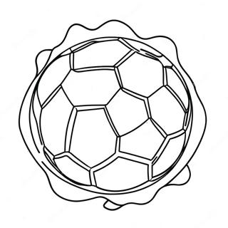 Futball Labda A Levegoben Szinezolap 13148 2878