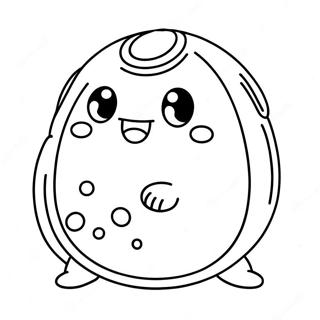 Tamagotchi Színezők