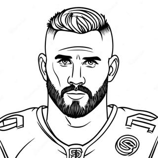 Travis Kelce Színezők