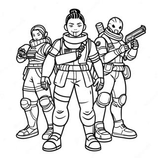 Apex Legends Csapat Szinezo Oldal 132157 64742