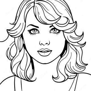 Taylor Swift Midnights Szinezolap 132255-64806