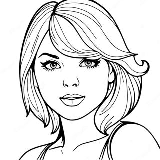 Taylor Swift Midnights Szinezolap 132255-64807