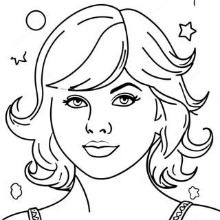 Taylor Swift Midnights Szinezolap 132255-64808