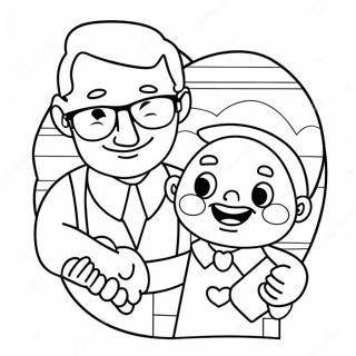 Boldog Apak Napjat Nagypapanak Szivvel Szinezolap 132311-64861