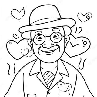 Boldog Apak Napjat Nagypapanak Szivvel Szinezolap 132311-64862