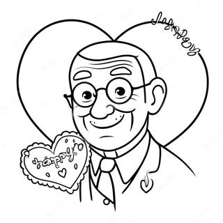 Boldog Apak Napjat Nagypapanak Szivvel Szinezolap 132311-64863