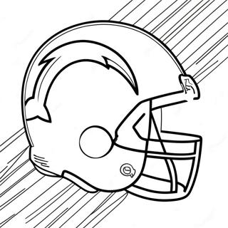 Chargers Logo Szinezolap 132384-64905