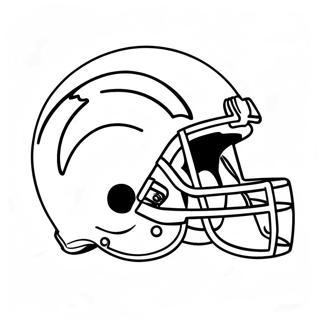 Chargers Logo Szinezolap 132384-64906