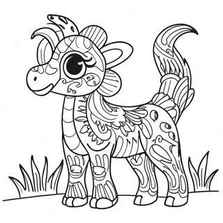 Kreativ Allatmintak Autista Gyermek Szinezolap 132593 65082