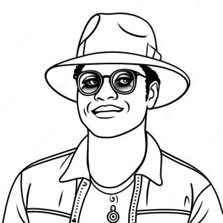 Bruno Mars Színezők