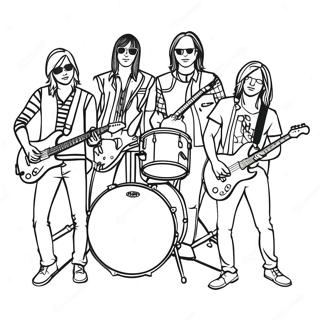 Rock Zenekar Tagjai Szinezolap 133029-65413