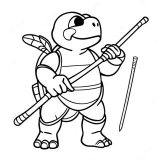 Donatello A Botjaval Szinezolap 133185-65533