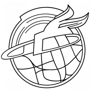 Miami Heat Logo Szinezooldal 133286-65605