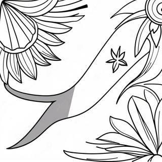 Kubai Zaszlo Tropusi Hatterrel Szinezolap 133570-65835