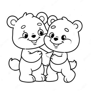 Boldog Medve Jatekok Egyutt Szinezolap 134190 66316